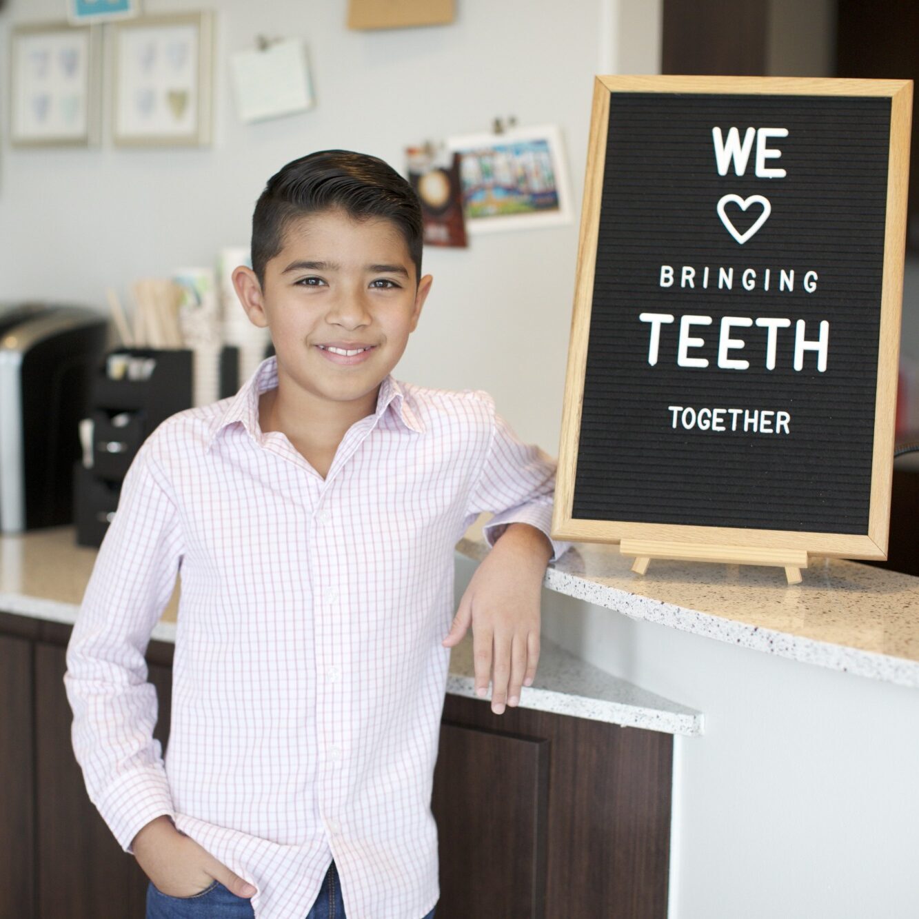 Young patient at Luv Braces and Kids Dentistry in Bee Cave
